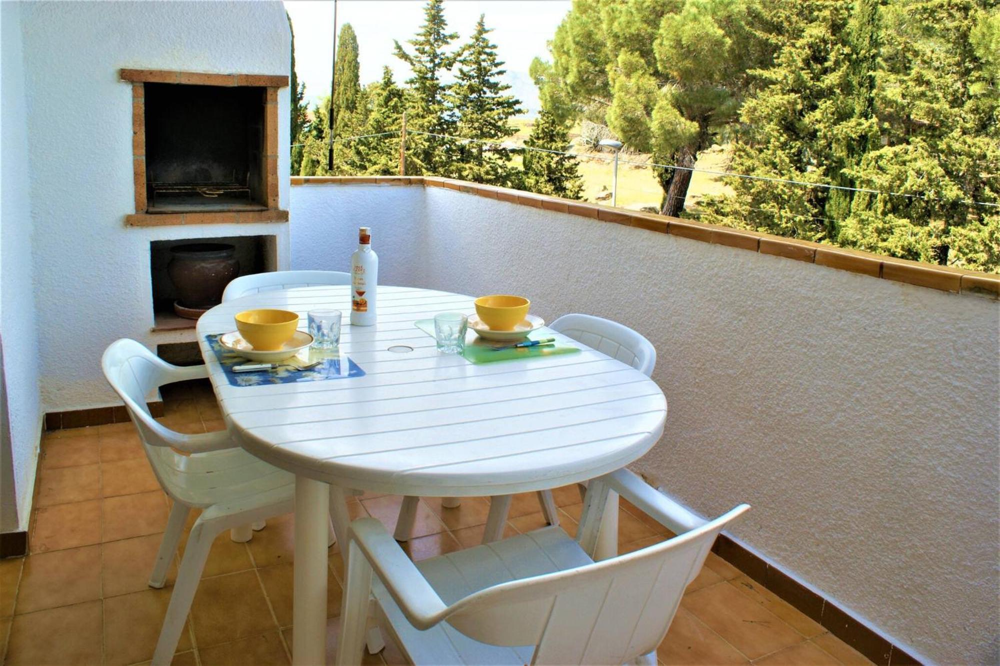 Apartamento en Roses parking y piscina comunitaria Exterior foto