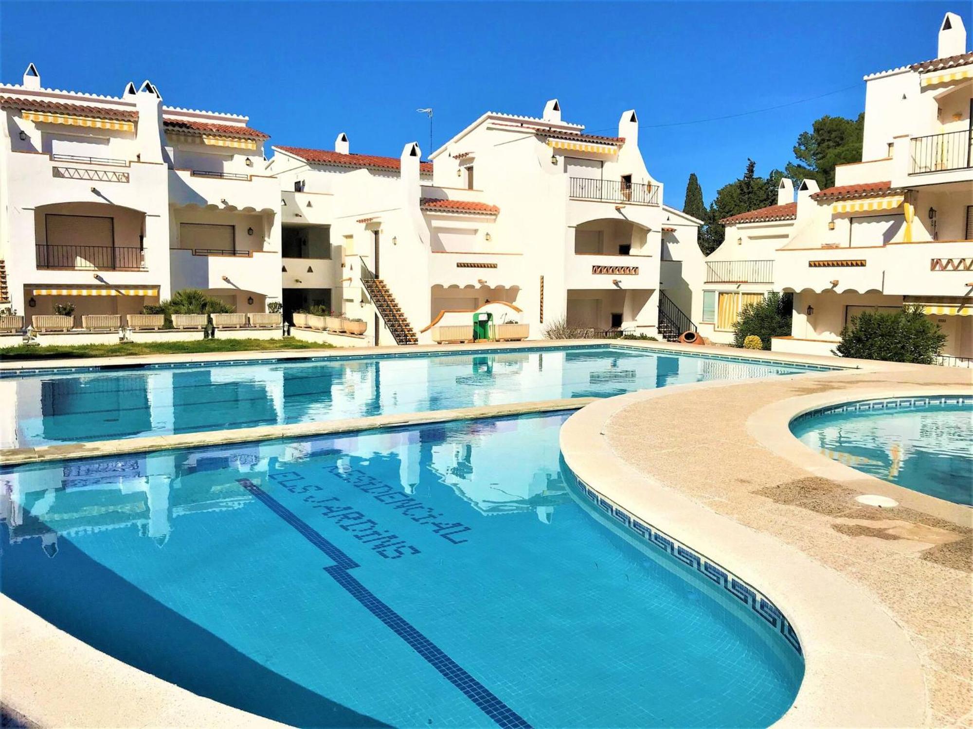 Apartamento en Roses parking y piscina comunitaria Exterior foto
